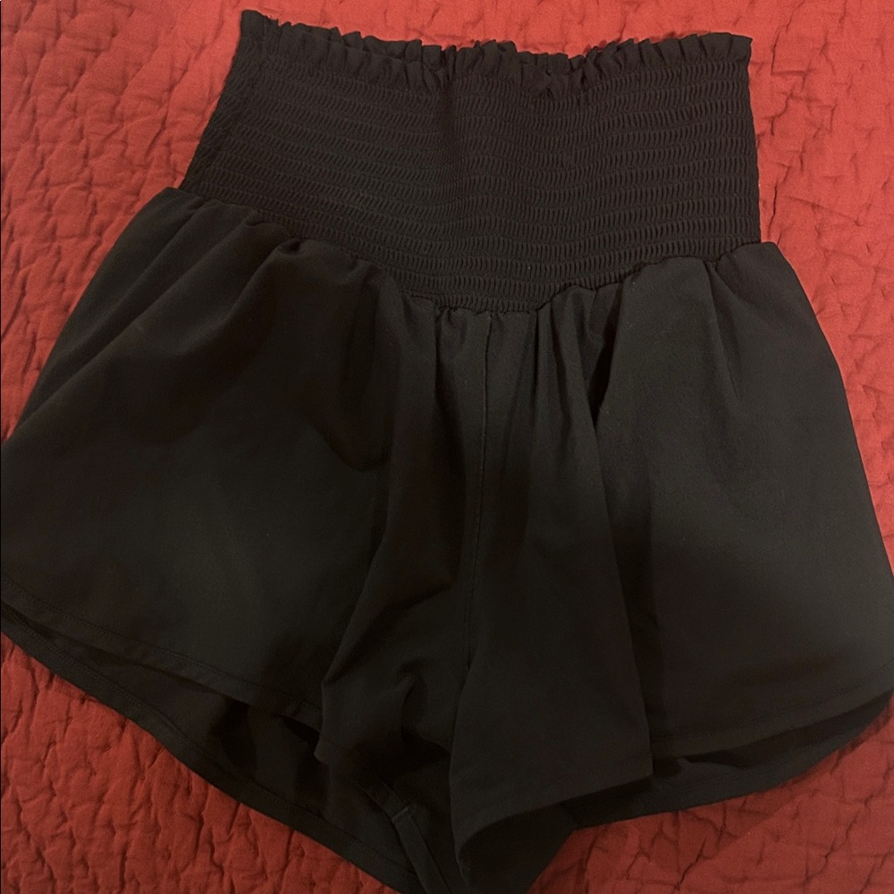Aerie Black High Waist Women's Shorts